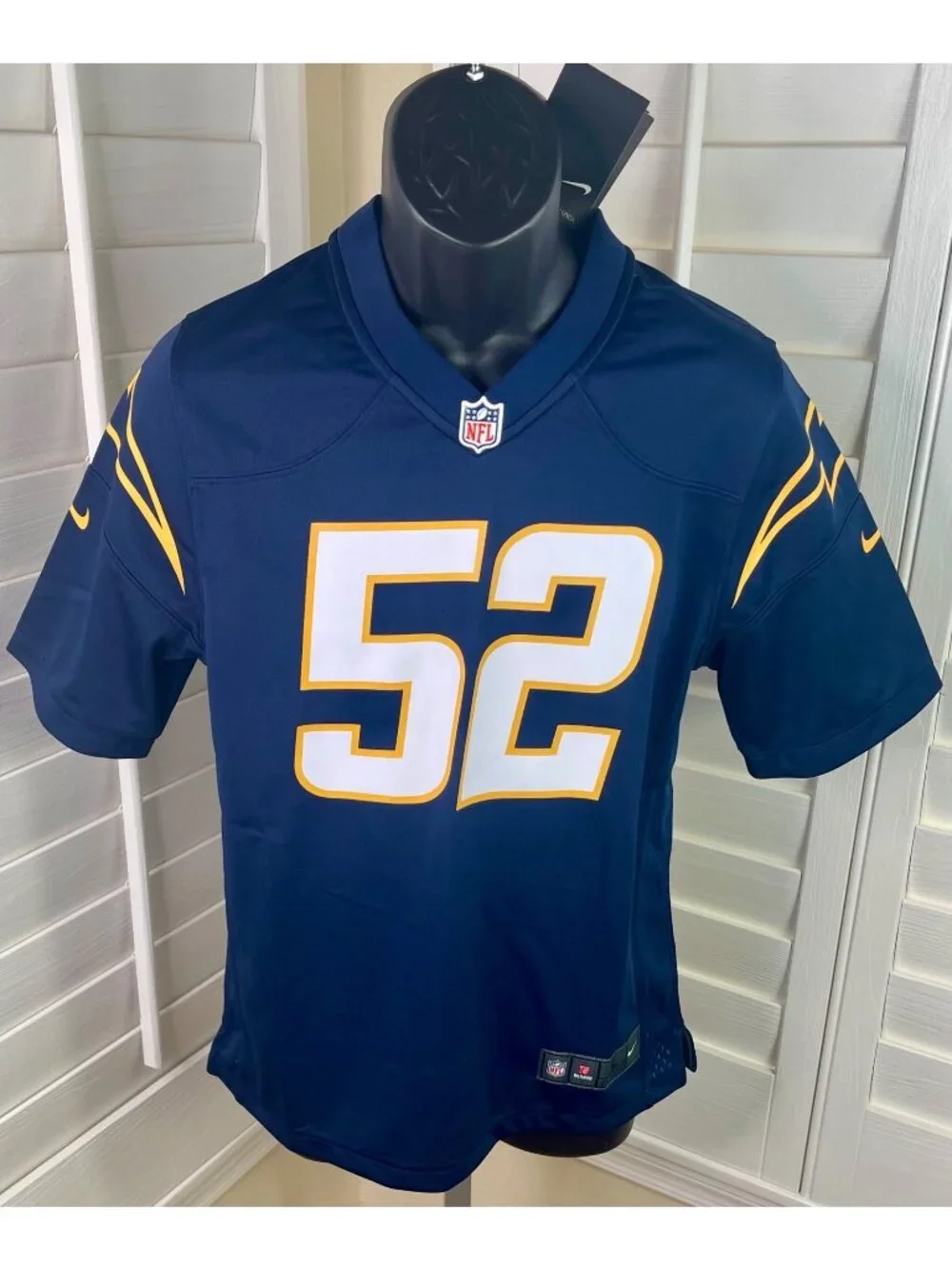 Nike NFL Los Angeles Chargers Khalil Mack #52 Football Jersey - Youth L 14/16